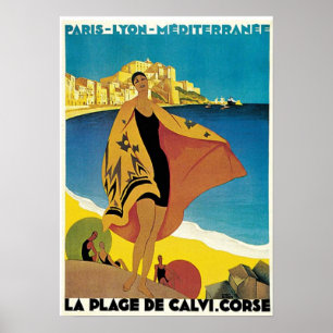 Poster vintage Français Travel