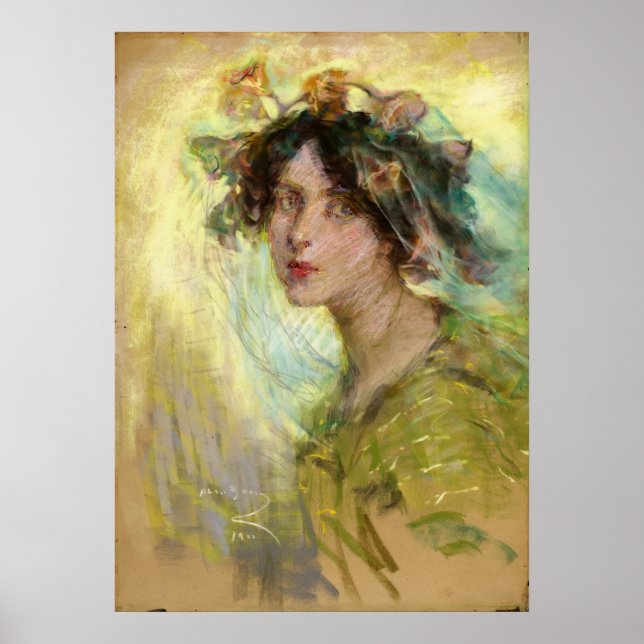 Poster vintage : Glories du matin (Devant)