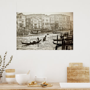 Poster vintage GRAND CANAL