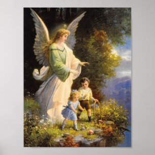 Poster vintage Guardian Angel Imprimer