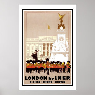 Poster vintage Imprimer Londres Par L.N.E.R