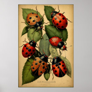 Poster vintage Lady Buster - Art Jardin Imprimer
