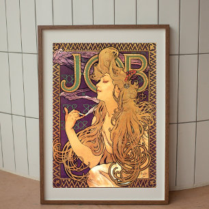 Poster vintage mural Alphonse Mucha