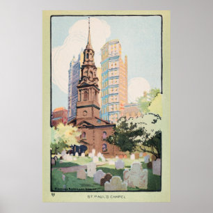 Poster vintage New York City