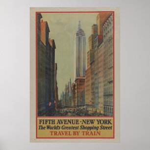 Poster vintage New York City