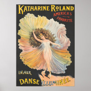 Poster vintage par Katharine Roland