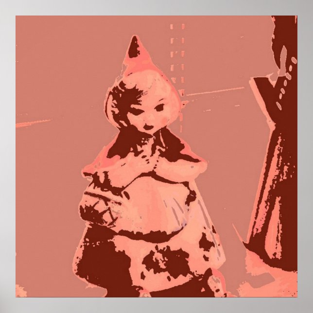 Poster Vintage Petit Chaperon Rouge (Devant)