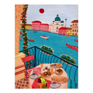 Poster vintage, Preppy Coquette Girl Glossy