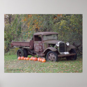 Poster vintage Truck 3