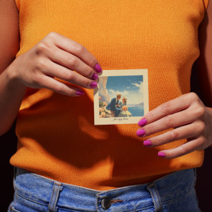 Poster Vintage voyage, Valentine personnalisable