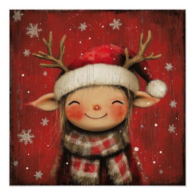 Poster Vintage Winter Wunder (8/24) - Download (Devant)