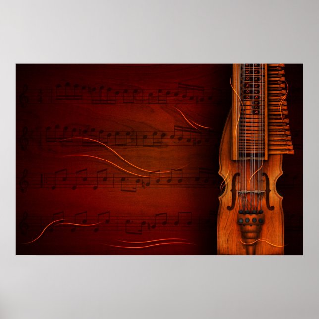 Poster Viola De Teclas (Nyckelharpa) (Devant)