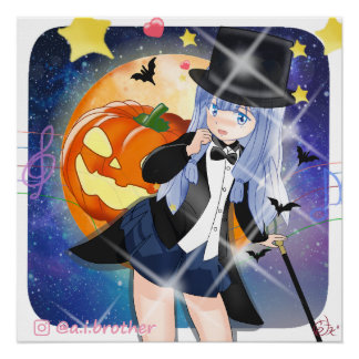 Poster Viola Holloween