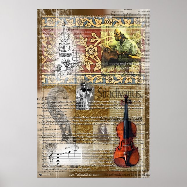 POSTER VIOLIN (Devant)