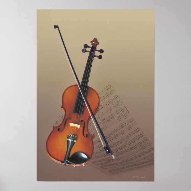 Poster Violon 2 (Devant)