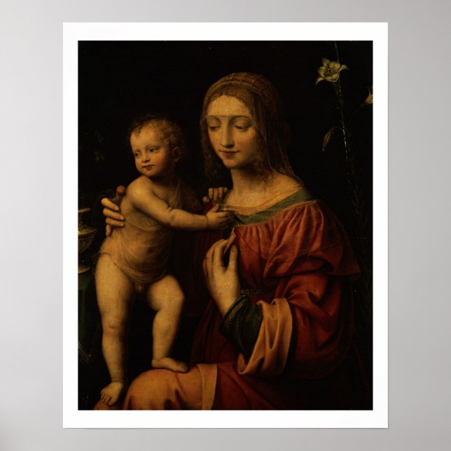 Poster Virgin and Child (Devant)