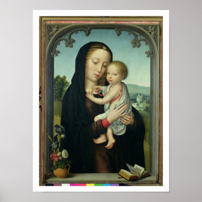 Poster Virgin and Child 2 (Devant)