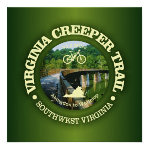Poster Virginia Creeper Trail