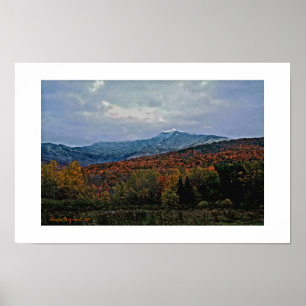 Poster Visage du nord, Mt. Mansfield