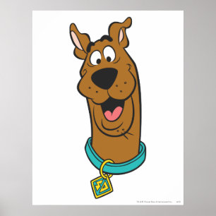 Poster Visage souriant Scooby-Doo