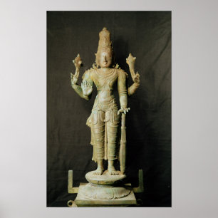 Poster Vishnu, défunt Chola
