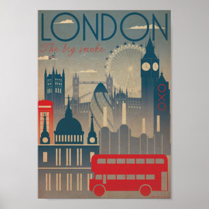 Poster - Visiter Londres Angleterre