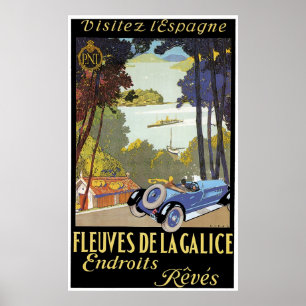 Poster Visitez L'Espagne