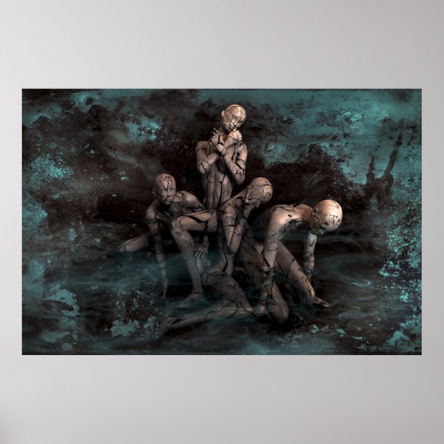 poster vivant mort (Devant)