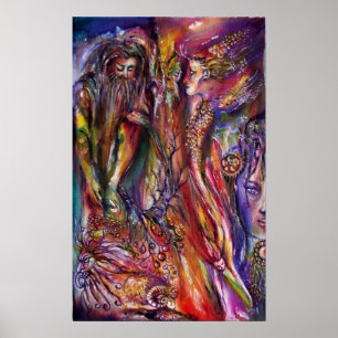 POSTER VIVIEN ET MERLIN