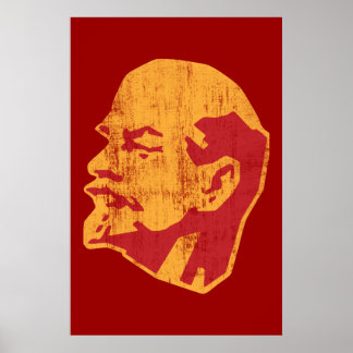 Poster vladimir lenin portrait ccp