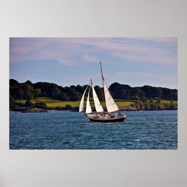 Poster Voile à Newport, Rhode Island, États-Unis (Devant)
