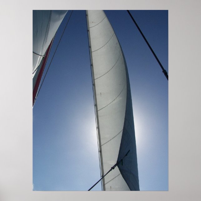 Poster Voile aux Bahamas (Devant)