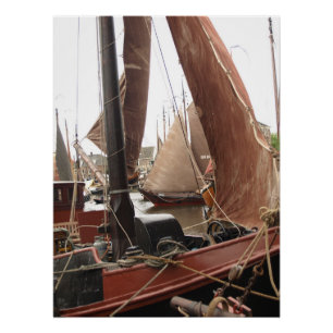 Poster Voilier, Port