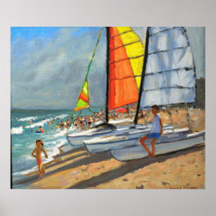 Poster Voiliers Garrucha Espagne
