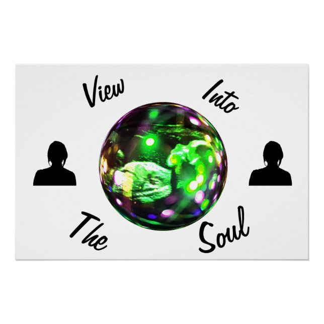 Poster Voir Dans L'Âme - Ultrasound Baby Version (Devant)