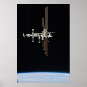 Poster Voir la Station spatiale internationale d'Atlantis