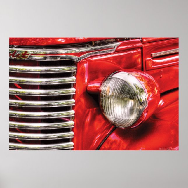 Poster Voiture - Chevrolet (Devant)