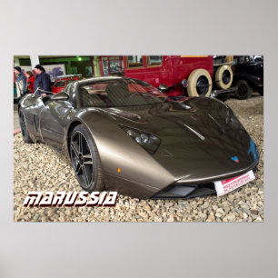 Poster Voiture sportive russe Marussia