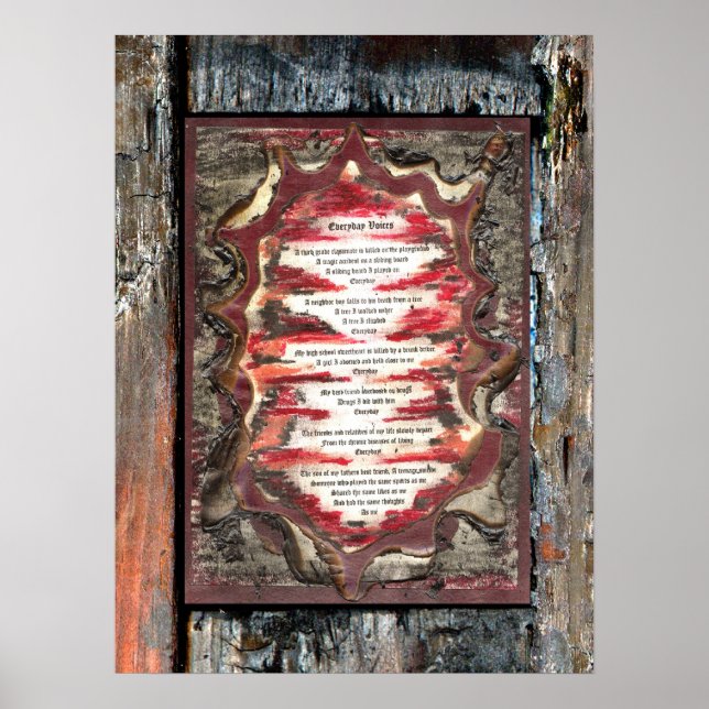 Poster Voix quotidiennes (Devant)