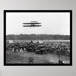 Poster Vol 1909 du record Orville Wright