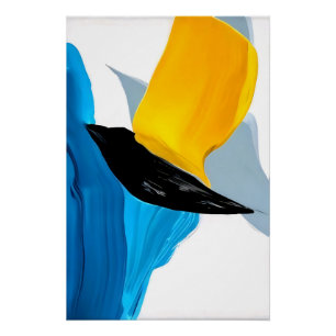 Poster Vol de Abstrait