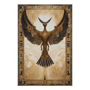 Poster Vol majestueux de la bête céleste