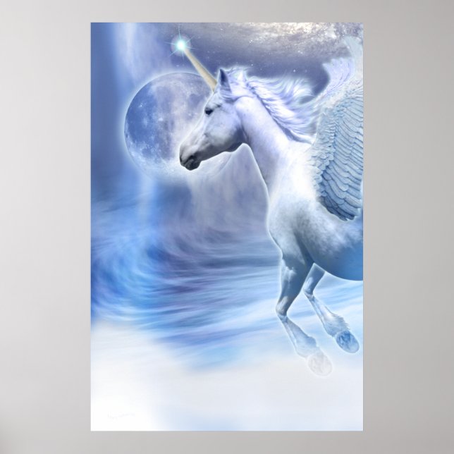 POSTER VOL UNICORN MOON (Devant)