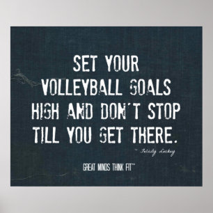 Poster Volleyball 004 - Denim Inspiration
