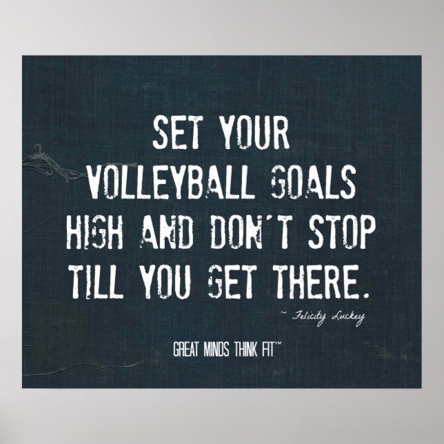 Poster Volleyball 004 - Denim Inspiration (Devant)