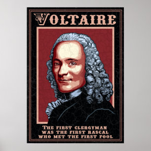 Poster Voltaire - Le Premier