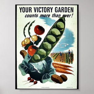 Poster Votre jardin de victoire