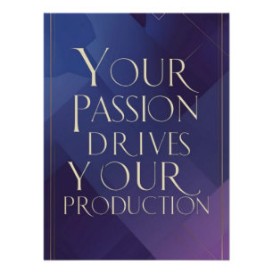 Poster Votre Passion Anime Votre Production