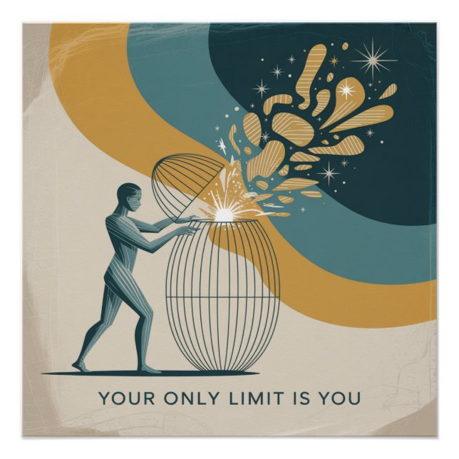 Poster Votre seule limite est vous (Devant)