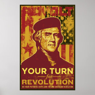 Poster Votre tour pour l'affiche de la révolution